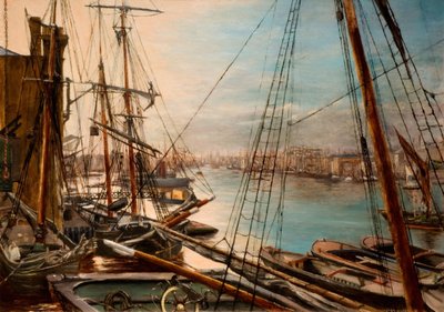 プール、ロンドン、1878年。 作： Edwin Edwards