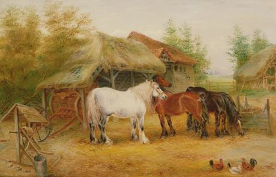 農場の荷馬 作： Edwin Frederick Holt