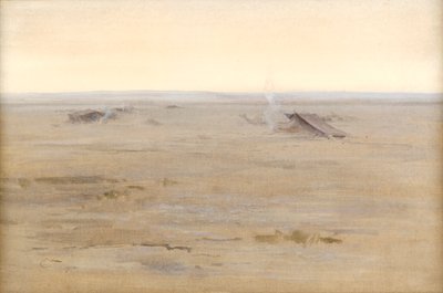 砂漠のキャンプ、1914 作： Edwin John Alexander
