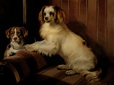 ボニーとヴァール」1843年頃（油彩・キャンバス 作： Edwin Landseer