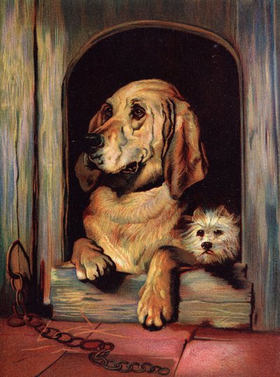 尊厳と厚かましさ 作： Edwin Landseer