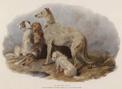 ハイランドドッグス（クロモリト） 作： Edwin Landseer