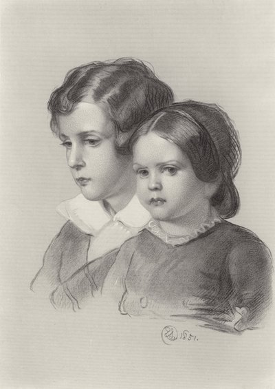 ラッドとラッシー 作： Edwin Landseer