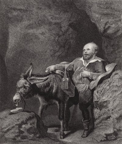 サンチョパンザ 作： Edwin Landseer