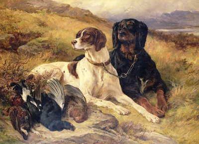 銃を出す 作： Edwin Landseer
