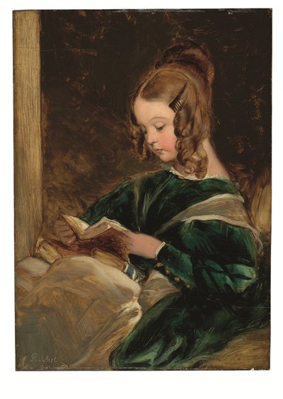 レイチェルの研究 (レディ・レイチェル・ラッセル) 作： Edwin Landseer