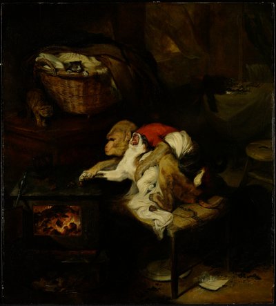 猫の足、1824年頃（研究については488149を参照） 作： Edwin Landseer