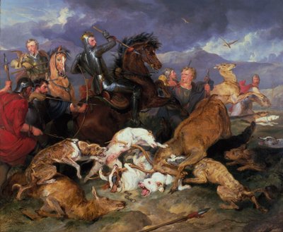 チェビー・チェイスの狩り 作： Edwin Landseer