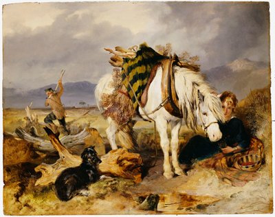 ウッドカッター 作： Edwin Landseer