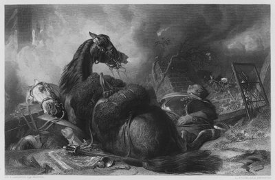 戦争、ヴァーノンギャラリーの写真から 作： Edwin Landseer