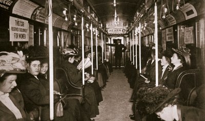 ハドソン川地下鉄、ニューヨーク、アメリカ合衆国、c1901 作： Edwin Levick