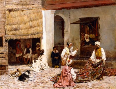 ラグバザール、タンジール、1878年 作： Edwin Lord Weeks