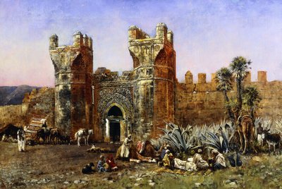 シェラの門、過去と現在、1878年頃 作： Edwin Lord Weeks
