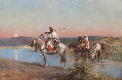 ストリームのフォーディング 作： Edwin Lord Weeks