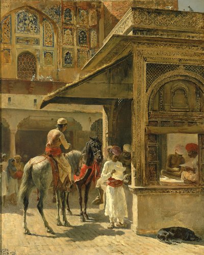 ヒンドゥー商人 作： Edwin Lord Weeks