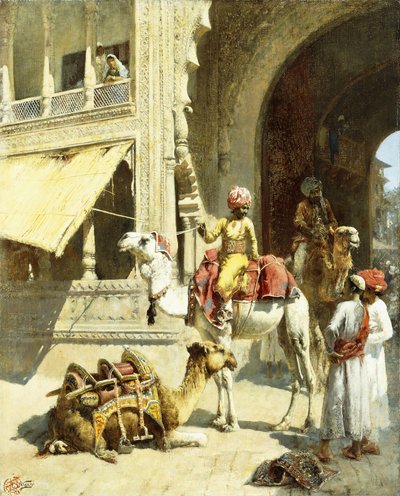 インドのシーン、1884-89 作： Edwin Lord Weeks