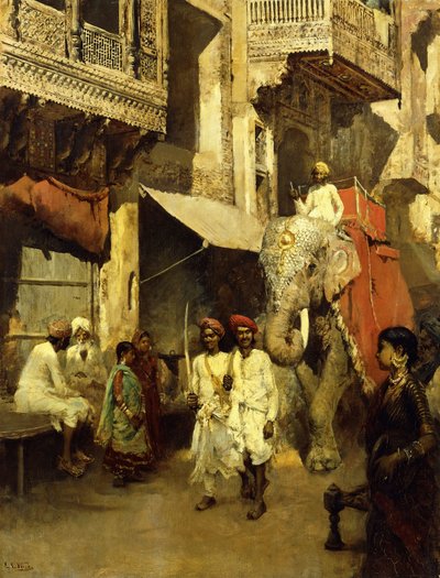 インディアンストリートの遊歩道 作： Edwin Lord Weeks