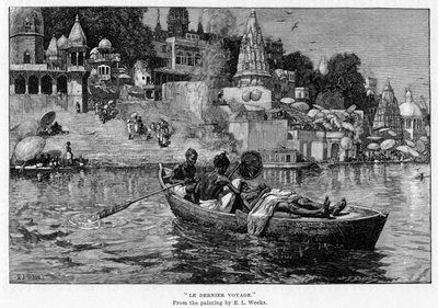 最後の航海、c1870-1900。 作： Edwin Lord Weeks
