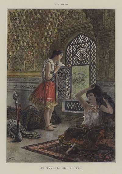 ペルシャのシャーの妻 作： Edwin Lord Weeks