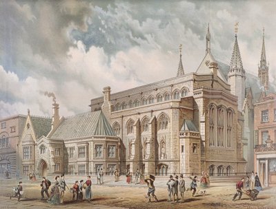 ギルドホール図書館、ロンドン、1872 作： Edwin Thomas Dolby