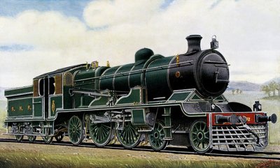 クライブの足跡をたどる: デ グレン「アトランティック」、ベンガル - ナグプール鉄道 作： Edwin Thomas Rudd