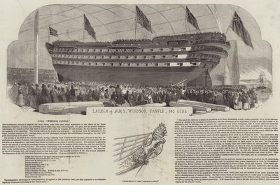 HMSウィンザー城 作： Edwin Weedon
