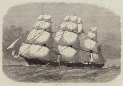 HMコルベットボラージュ 作： Edwin Weedon