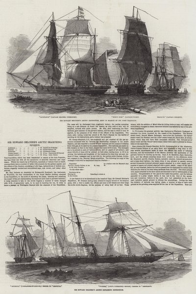 エドワードベルチャー卿の北極探索中隊 作： Edwin Weedon