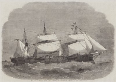 新装甲艦隊、女王陛下の蒸気フリゲート防衛、18門 作： Edwin Weedon