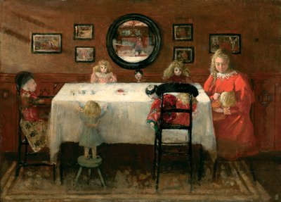 人形のお茶会 作： Edytha Margaret Goodwin
