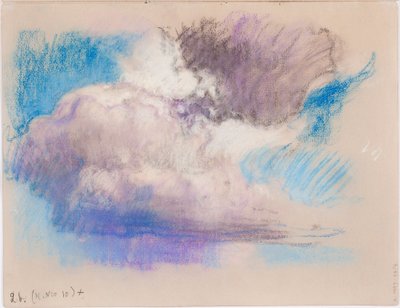 Wolken, Seite aus Järnefelts Skizzenbuch 作： エエロ・ヤルネフェルト
