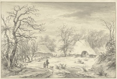 冬の風景 作： Egbert van Drielst