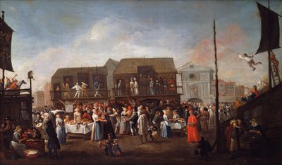バーソロミュー・フェア、 作： Egbert van Heemskerck