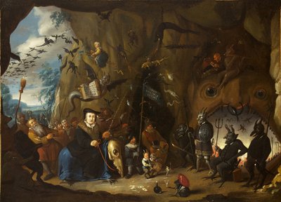 地獄のルター 作： Egbert van Heemskerk the Younger