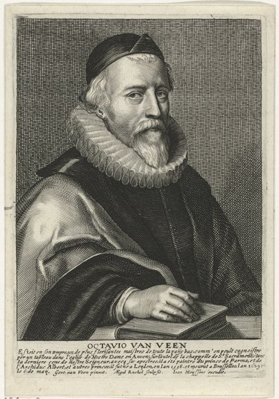 オットー・ファン・ヴィーンの肖像 作： Egidius Rucholle