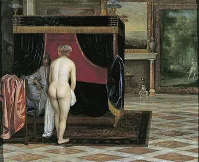 カンダウレスの妻、隠れジッジを発見する 作： Eglon van der Neer