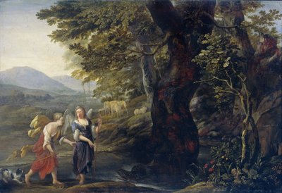 トビアスと天使 作： Eglon van der Neer