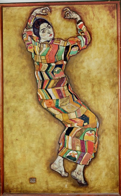 ビルドニス・フリーデリケ・マリア・ビア（キャンバスに絵画） 作： Egon Schiele