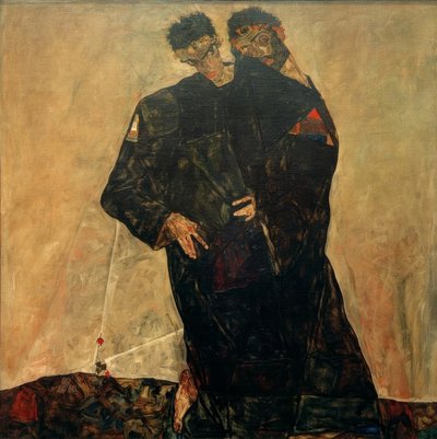 隠者 作： Egon Schiele