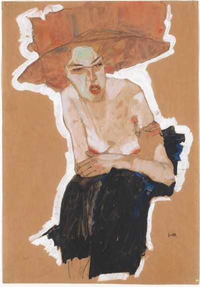  作： Egon Schiele