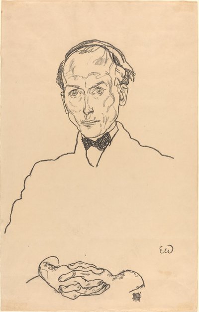 博士 アーネスト・ワグナー 作： Egon Schiele