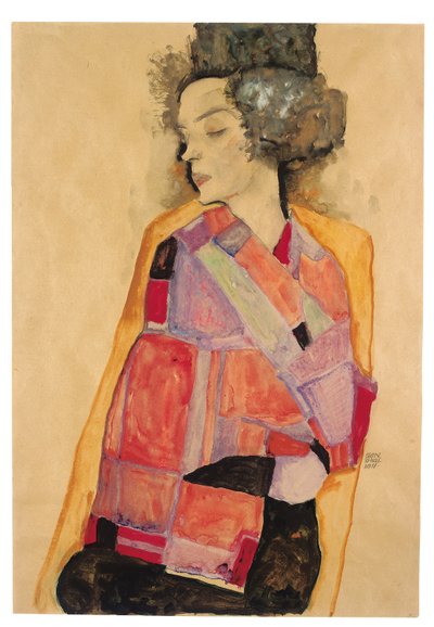 ドリーミング・ウーマン 作： Egon Schiele