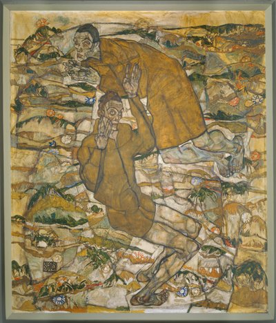 浮遊する盲目 作： Egon Schiele