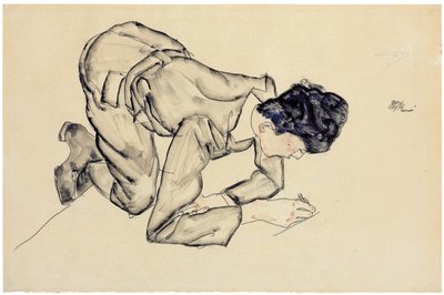 エーリッヒレデラー、1912年 作： Egon Schiele