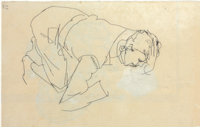 エーリヒ・レデラー、1912年 作： Egon Schiele