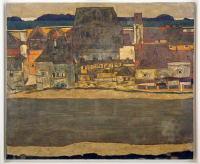 ハウス・アム・フルスII - 川沿いの家 II ... 作： Egon Schiele