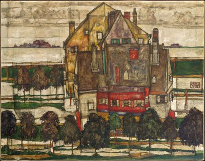 個人住宅（山のある住宅） 作： Egon Schiele