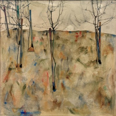 裸の木 作： Egon Schiele