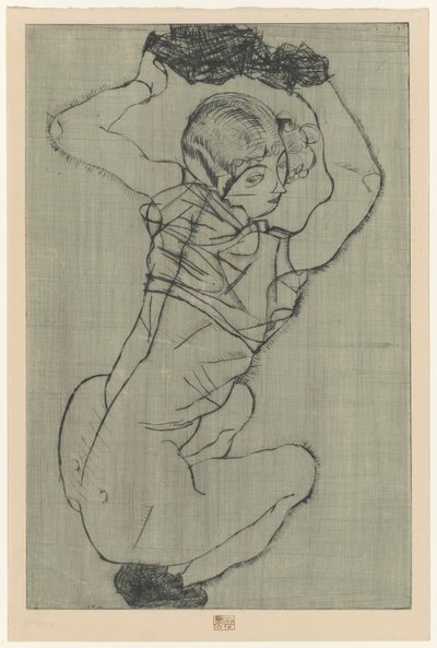  作： Egon Schiele
