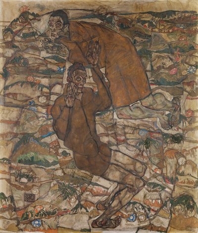 レビテーション (ブラインド II) 作： Egon Schiele